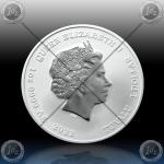 1oz TUVALU $1 Dollar 2022 (STREET FIGHTER - CHUN LI) BU